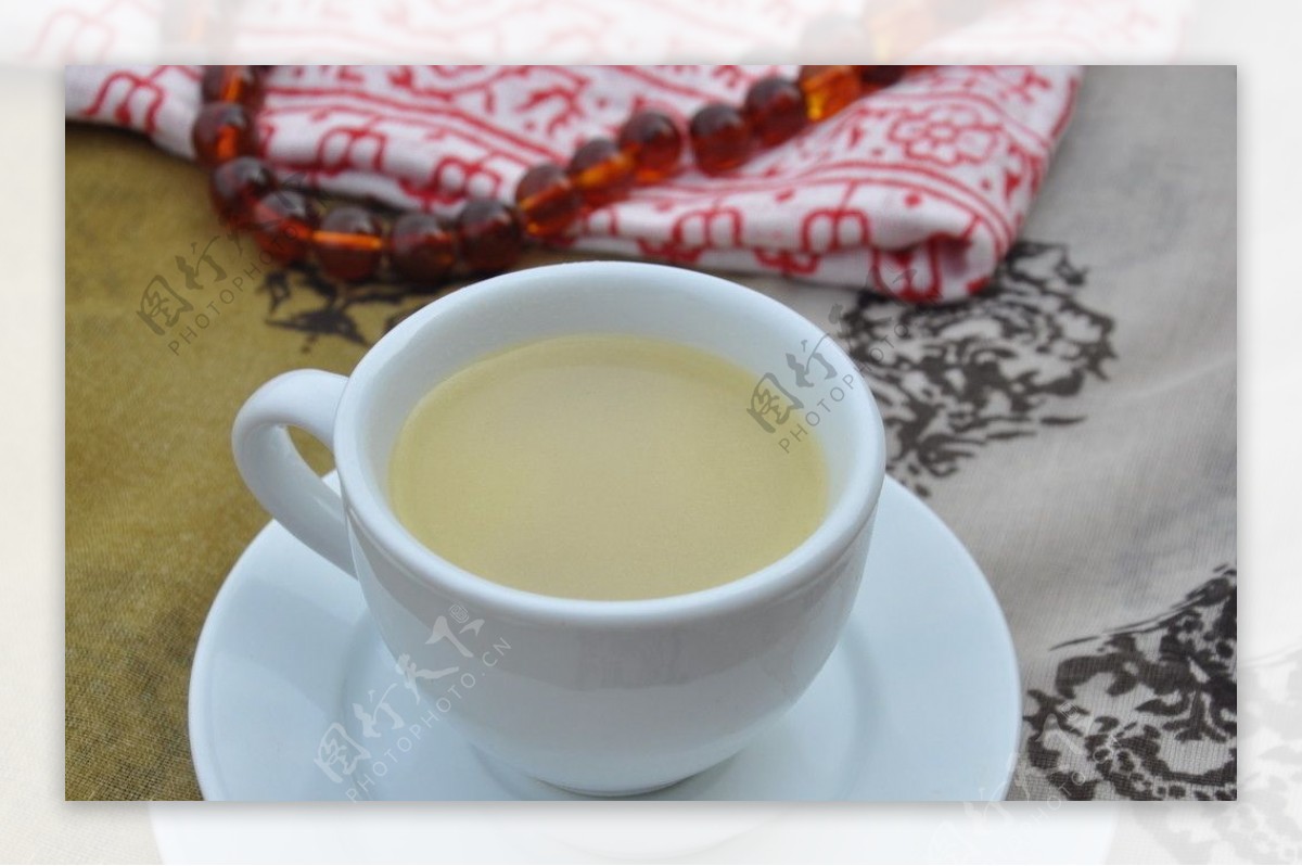 藏族奶茶图片