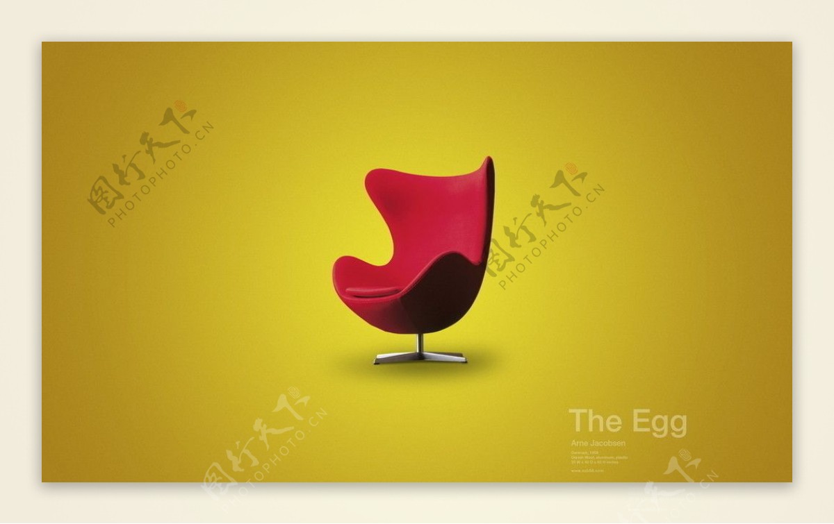 蛋椅图片