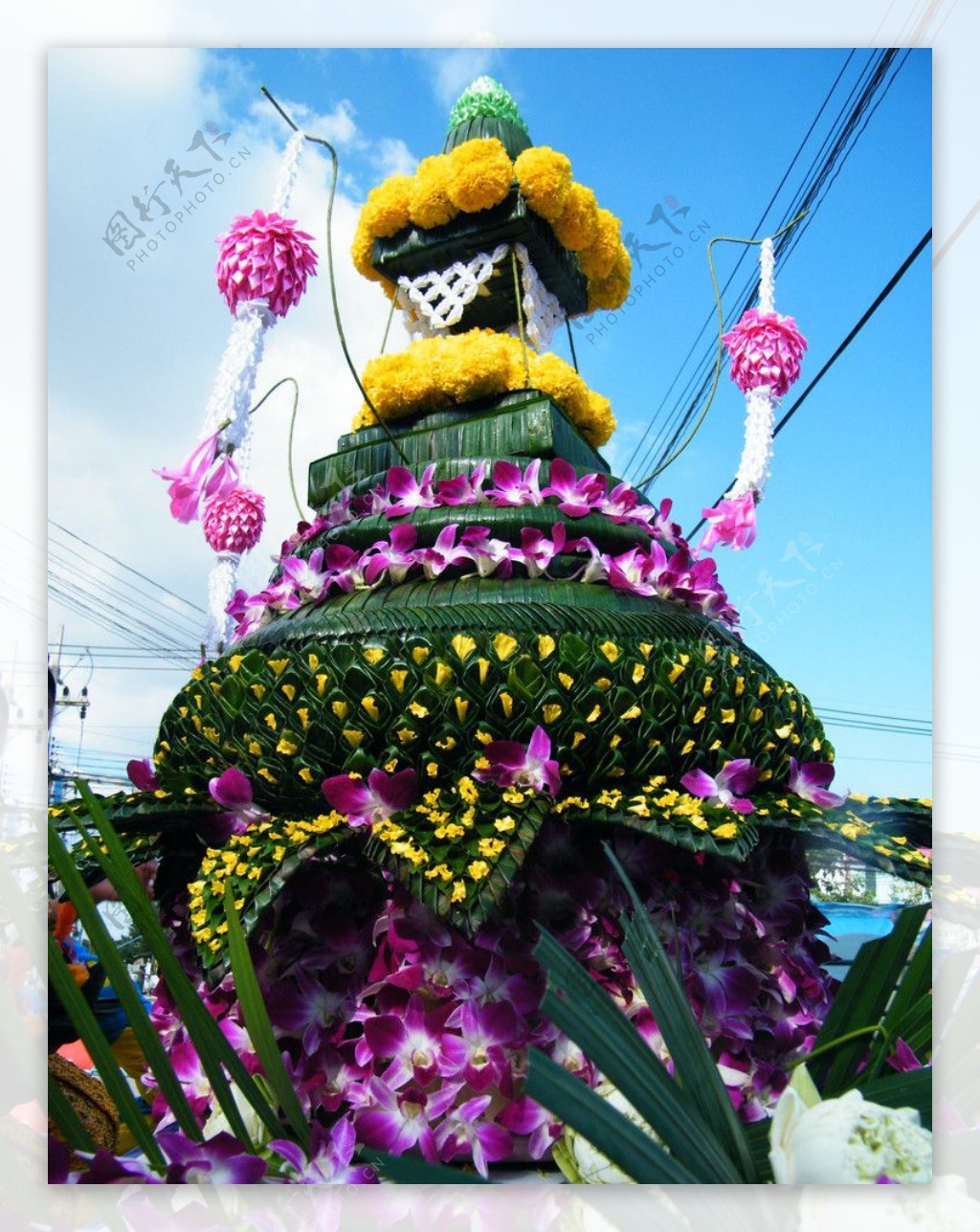 泰国水灯节图片