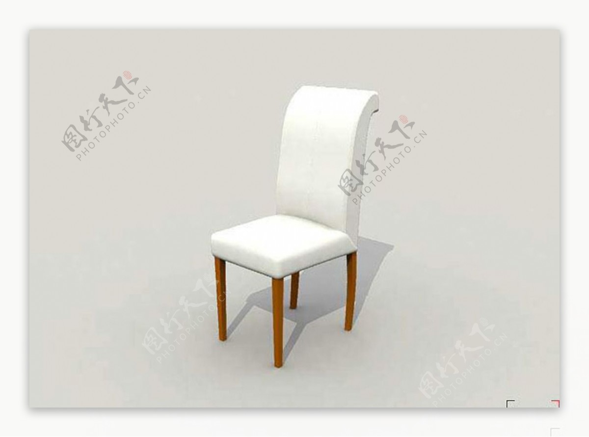 单人椅子模型图片