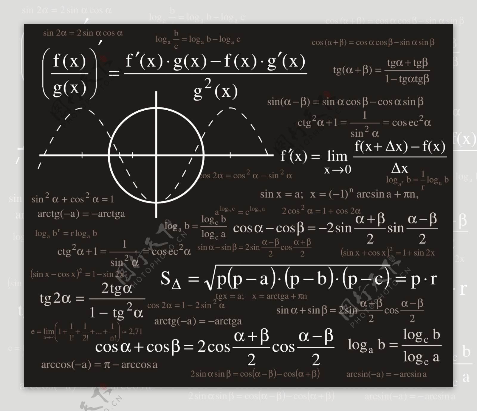 数学物理公式图片