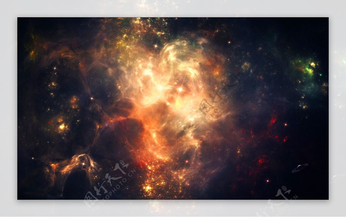 火爆星云图片