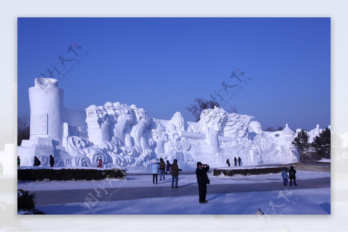 2013哈尔滨太阳岛雪雕图片