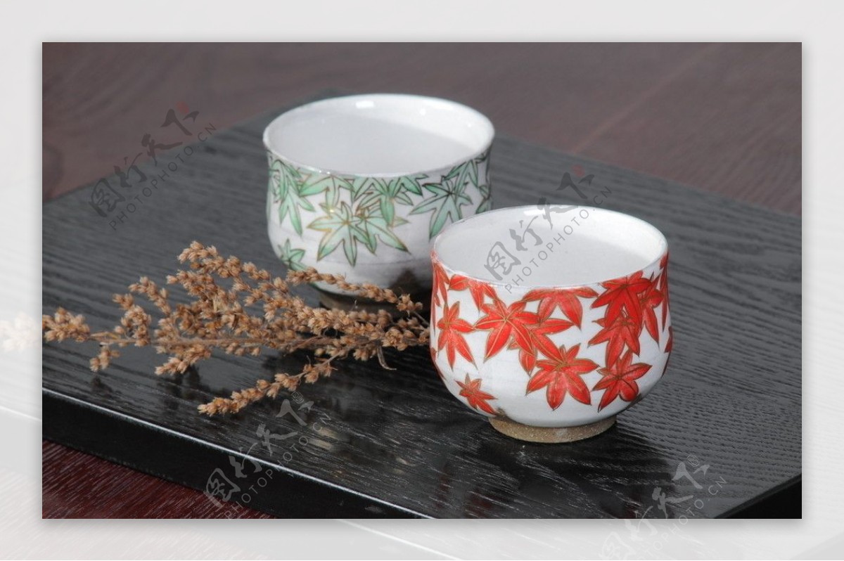 日本茶具图片