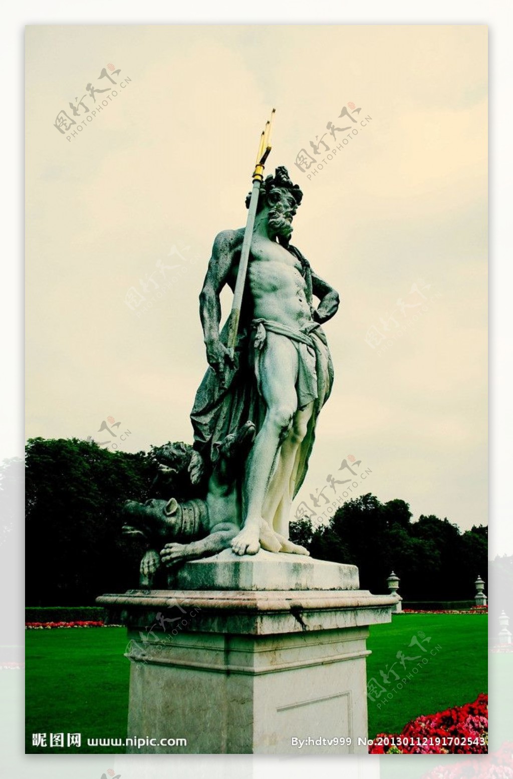慕尼黑王宫雕塑图片