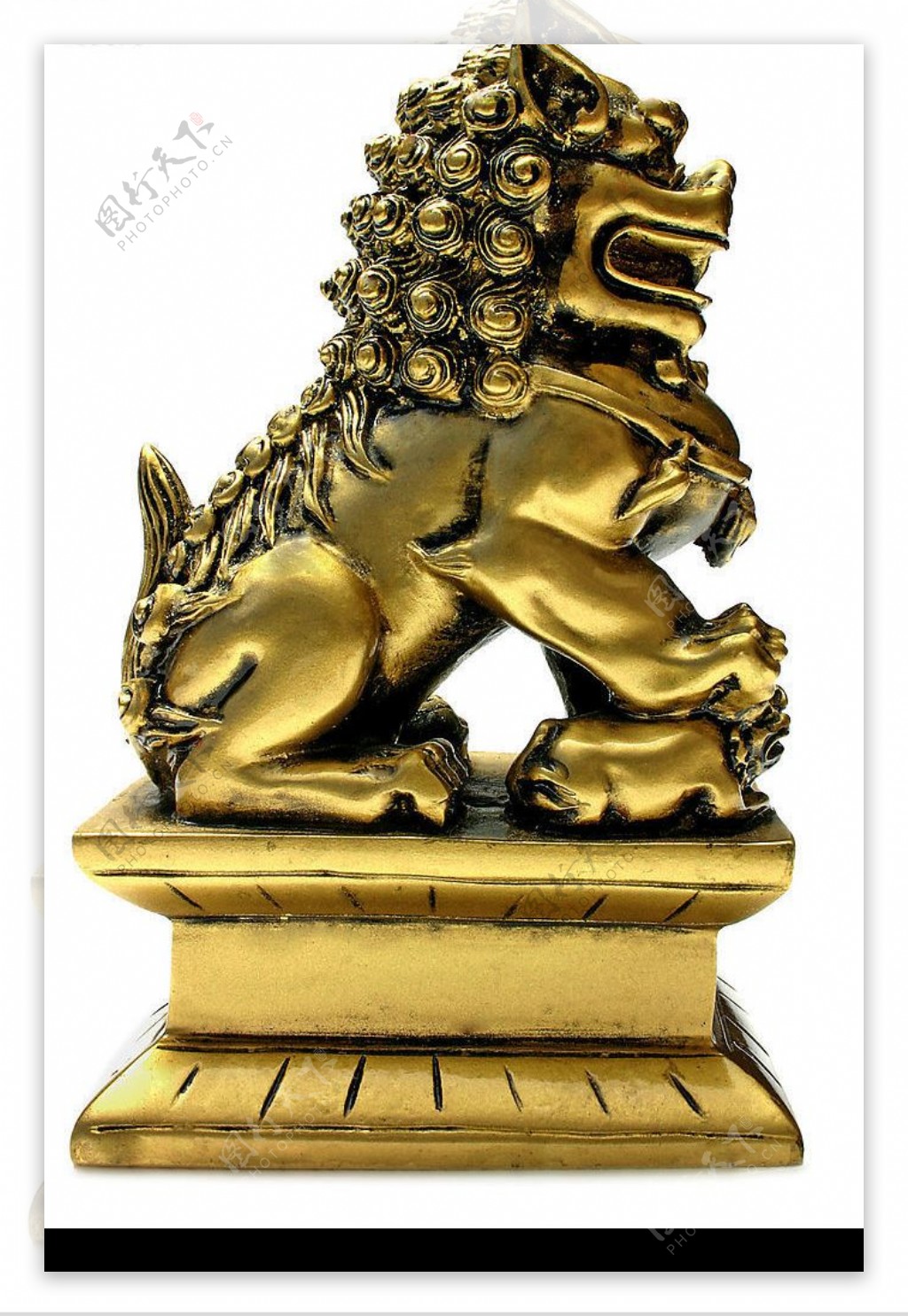 铜雕狮子图片
