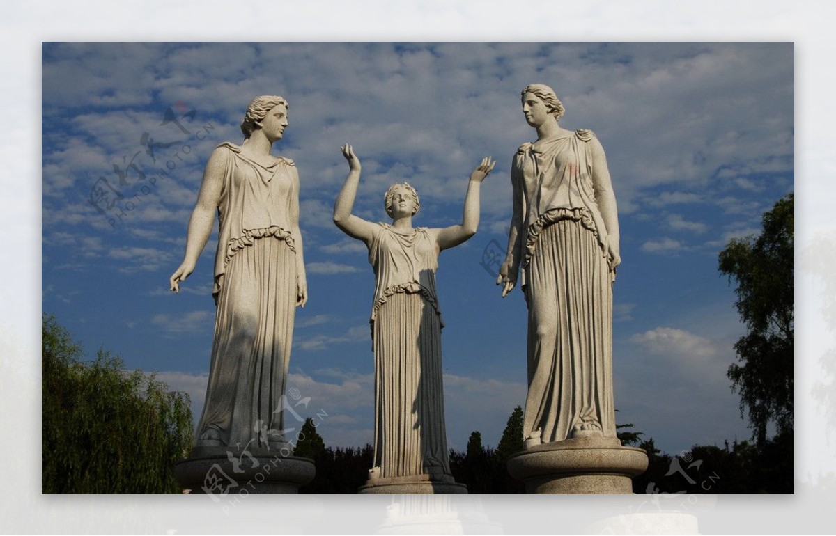 希腊女神像图片