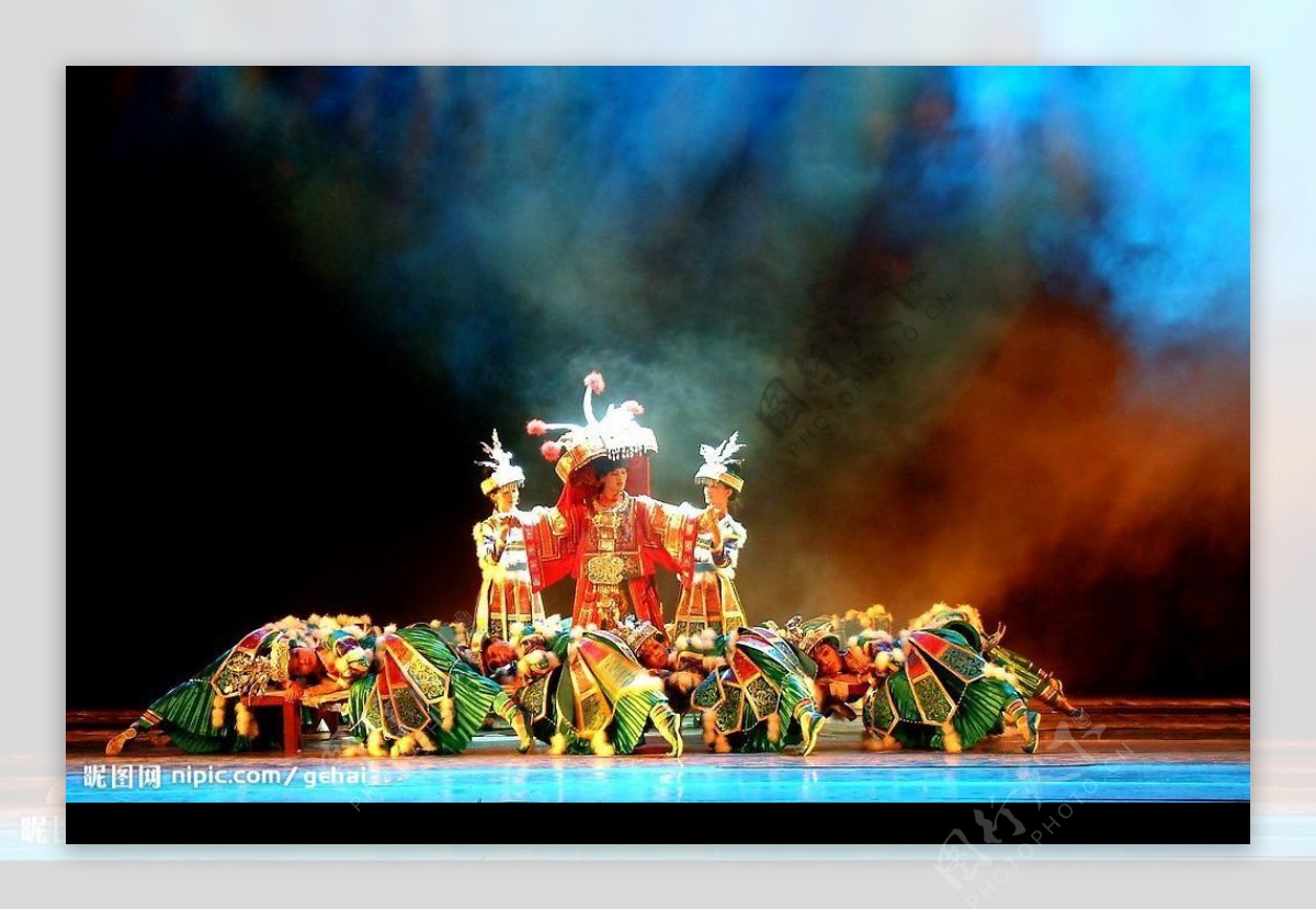 广西原生态大型音画歌舞美丽壮锦图片