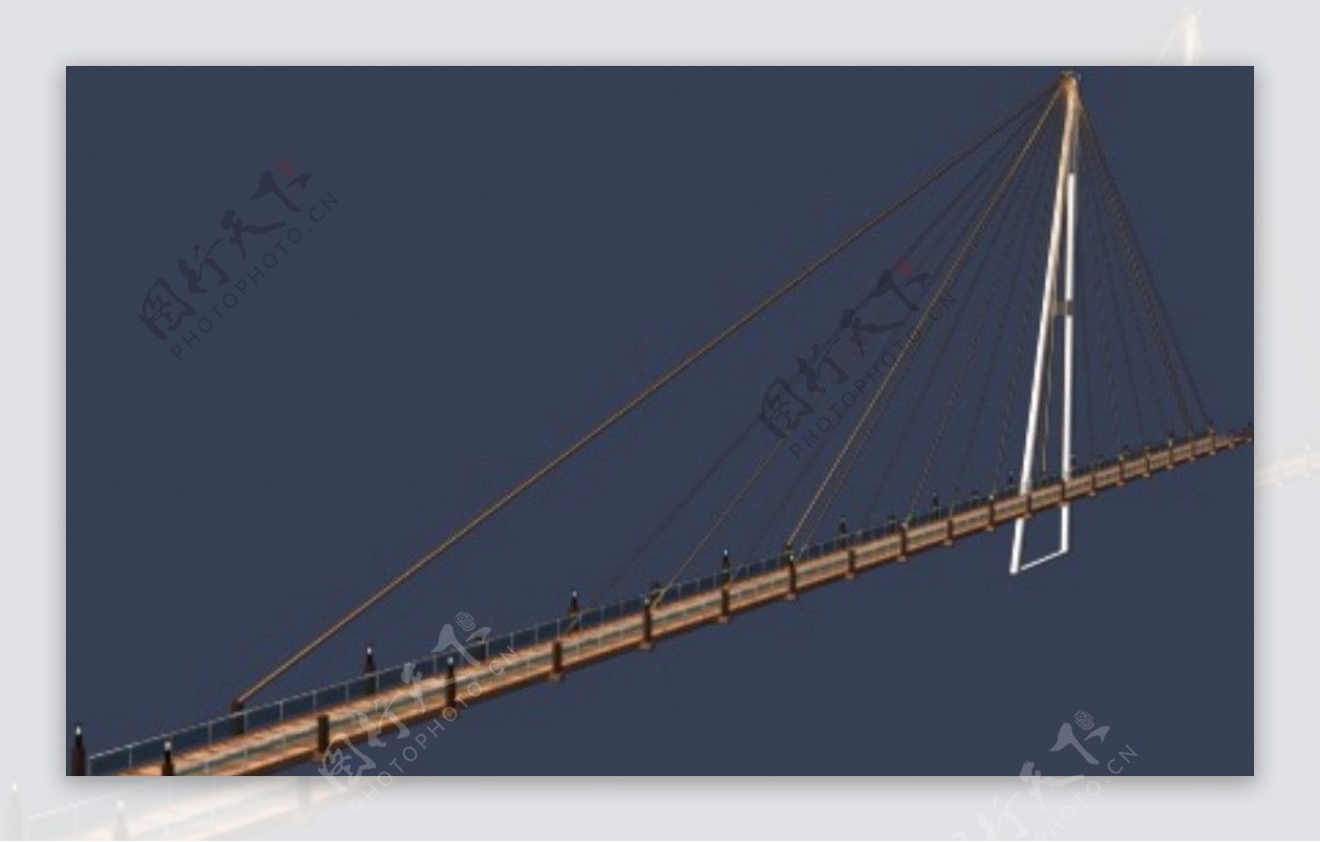 桥模型图片