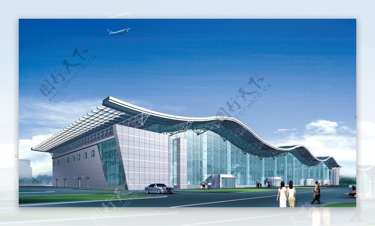盐城机场航站楼图片