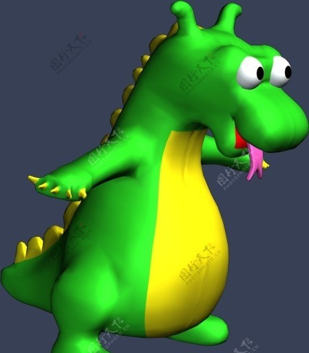 max3D模型恐龙图片