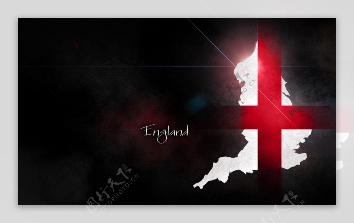 英国创意国旗桌面壁纸图片
