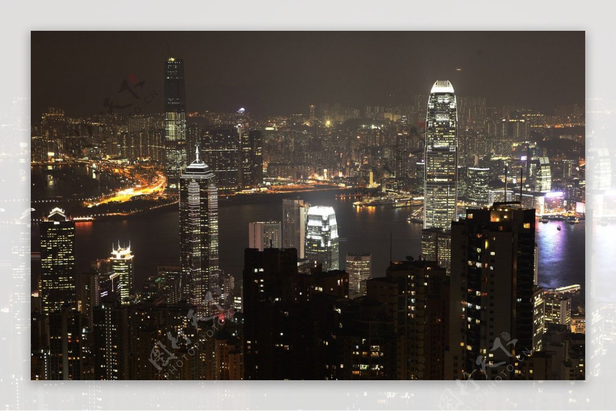 香港俯览图片
