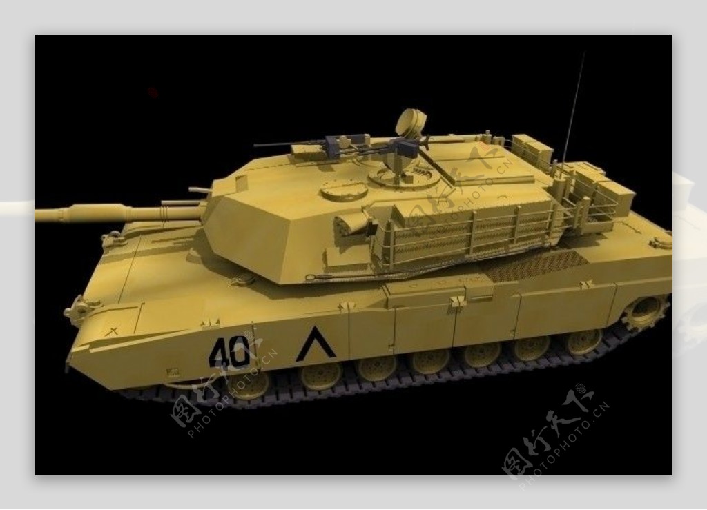 3D坦克模型图片