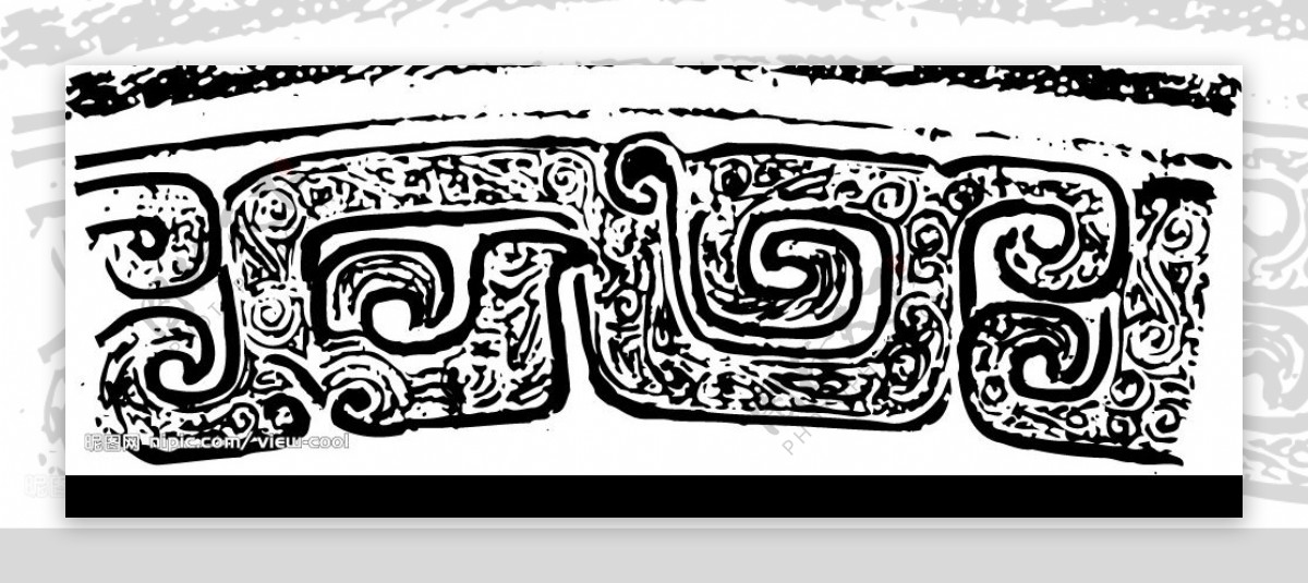 中式古代花纹图片