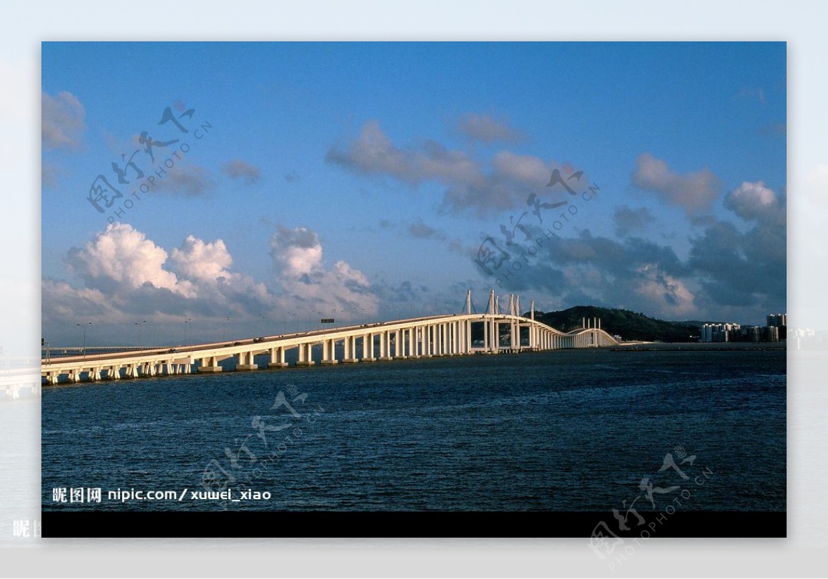跨江桥图片