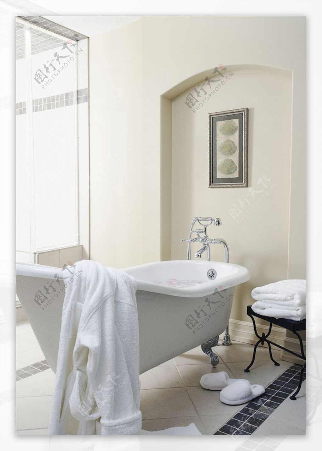 香薰spa房间浴室图片