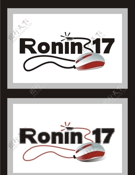 高Ronin17鼠标图标G17图片