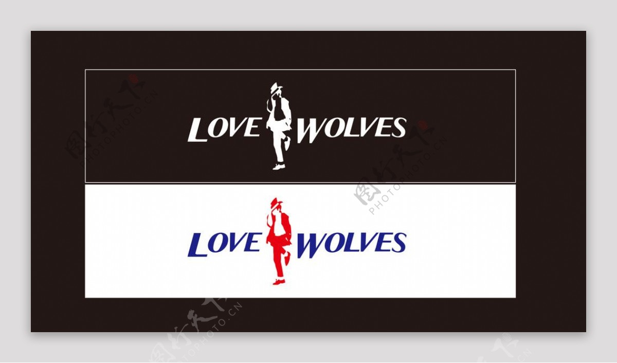 与狼有爱LWOLVES品牌标志图片