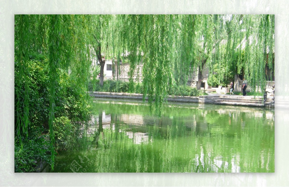 泉城济南大明湖风景图片