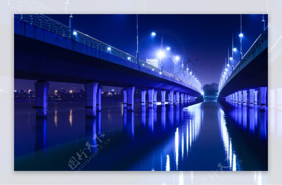 扬州明月湖大桥图片