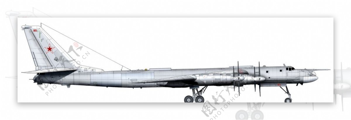 图95轰炸机图片