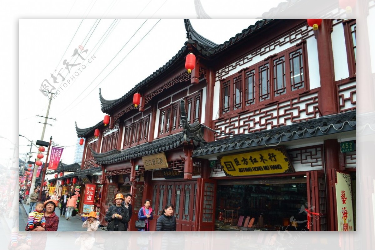 上海老街图片