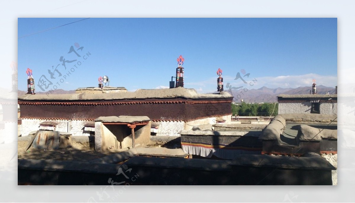 西藏居民建筑图片