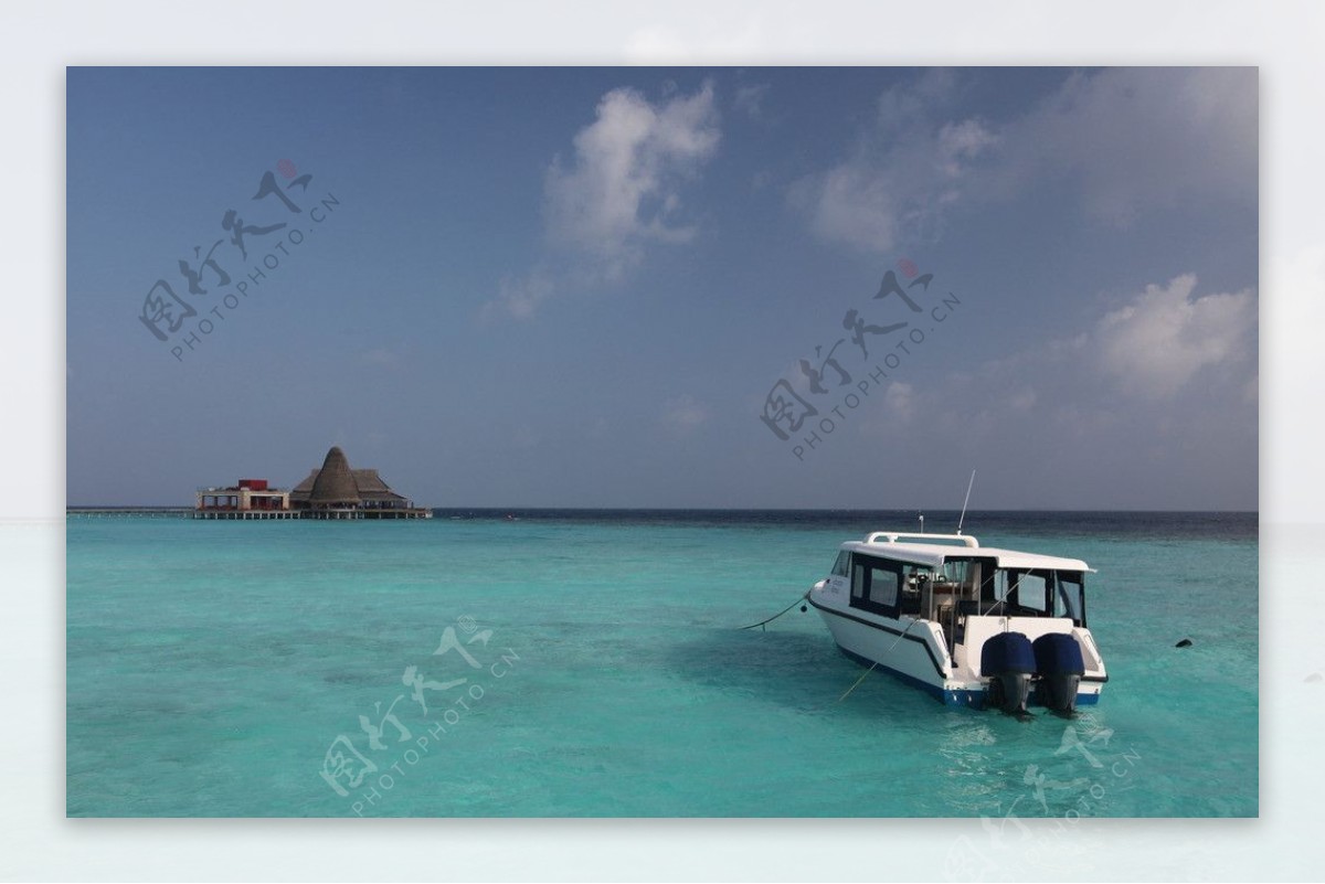 马尔代夫AK岛的海水之美图片