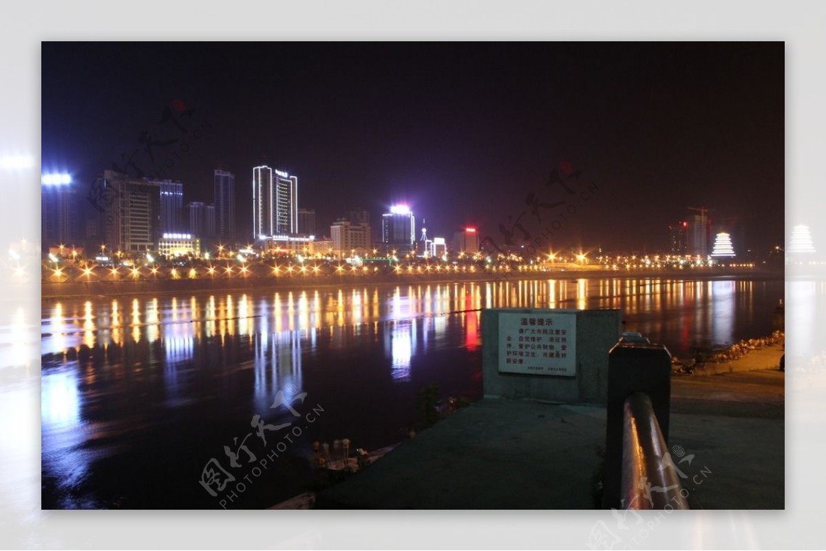 汉江夜景图片