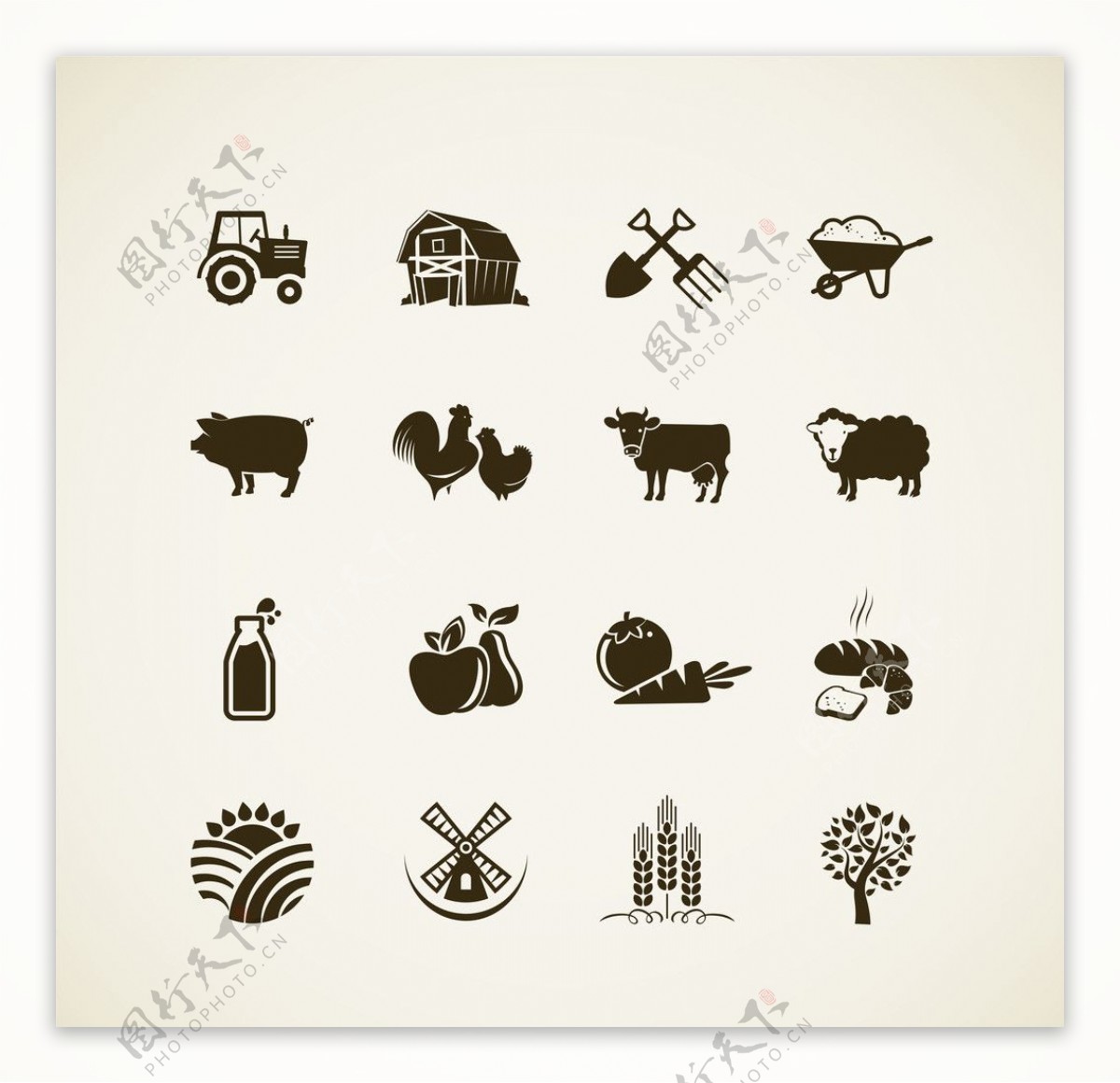 农场图标图片