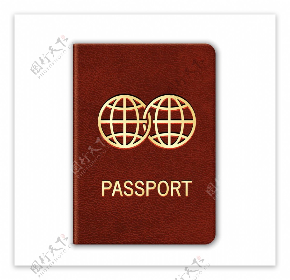 护照ICON图标标志图片