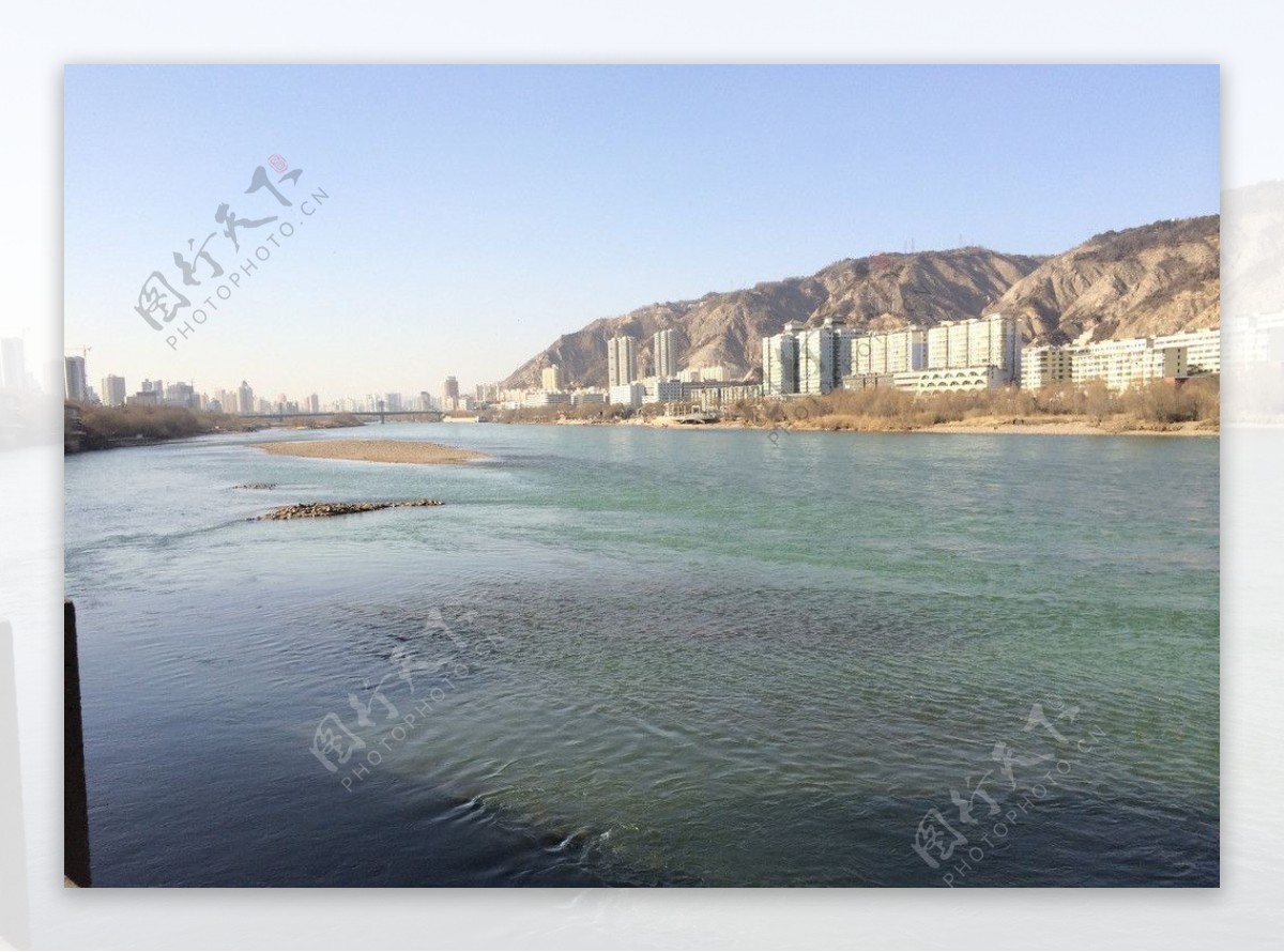 黄河两岸图片