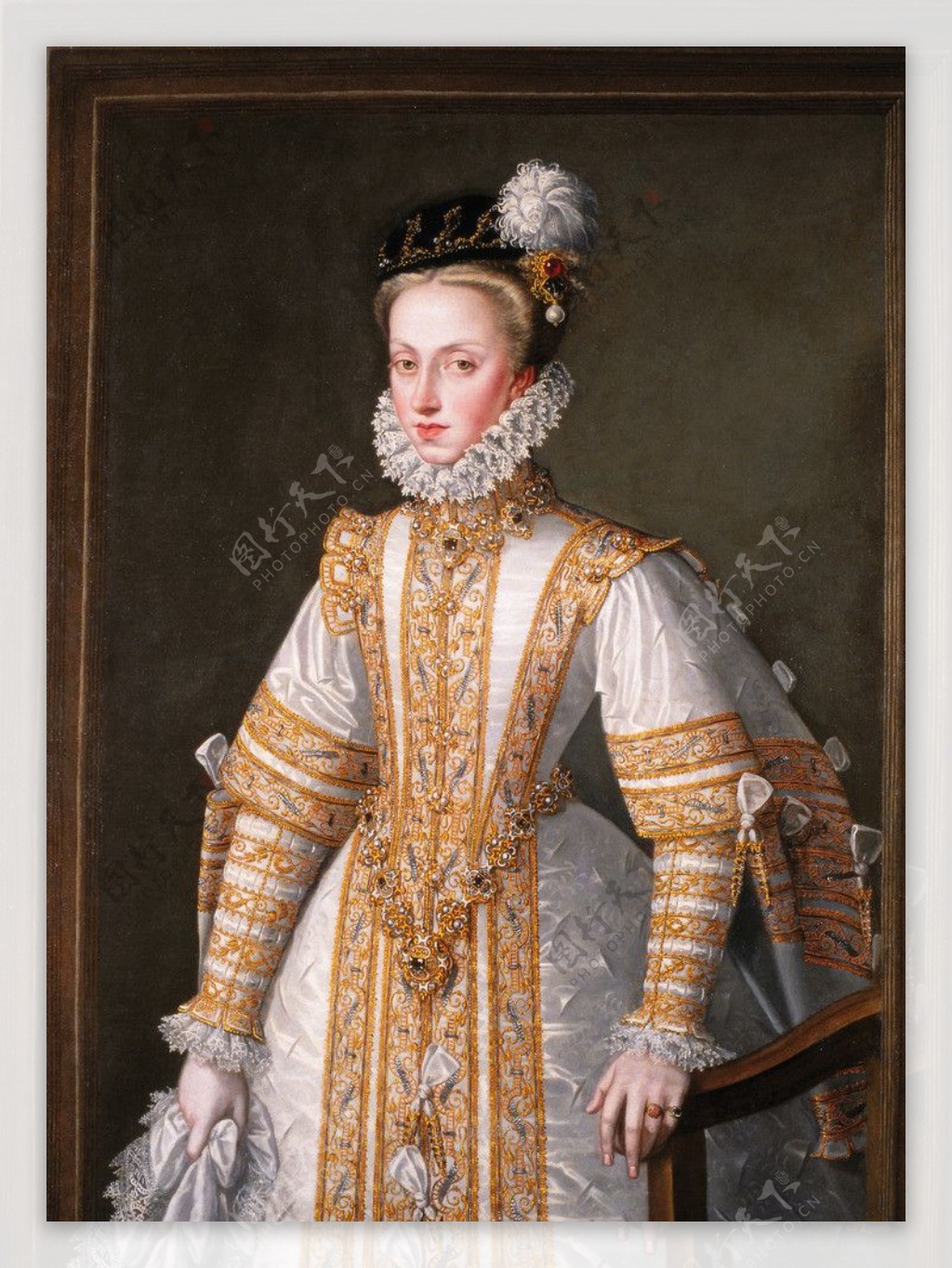 西班牙王后安娜183奥地利图片