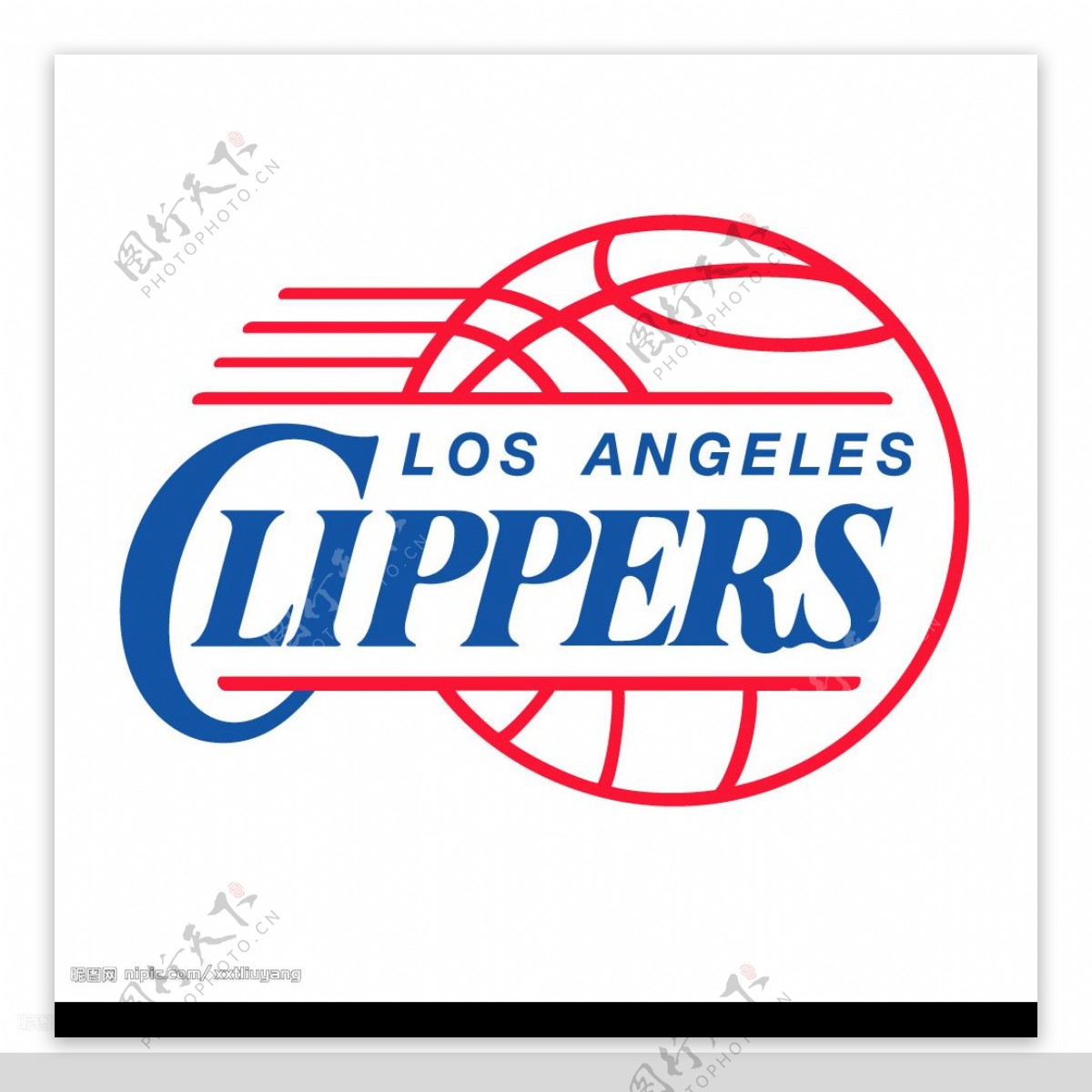 NBA洛杉矶快船队标志图片
