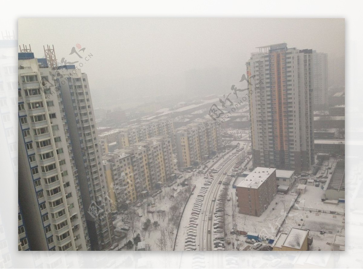 北京2014年雪景图片