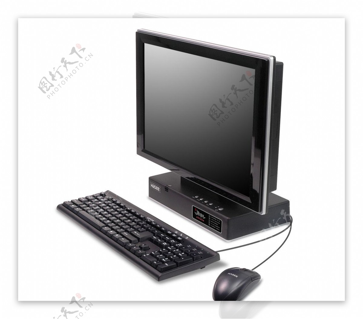 神舟G500R直屏式电脑图片
