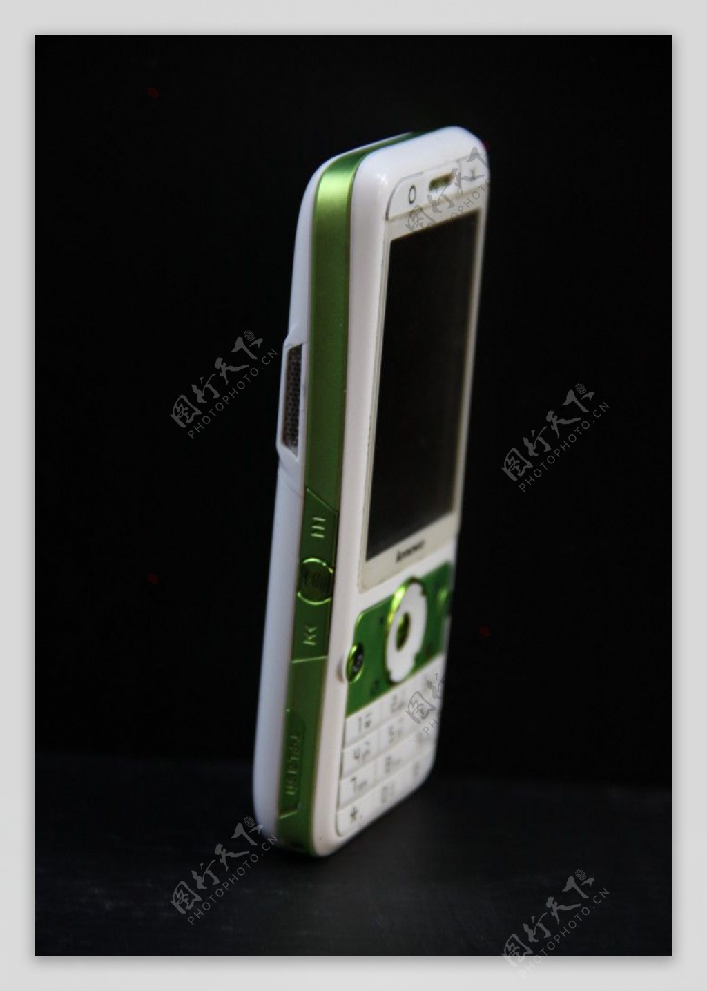 lenovo联想手机I909白绿色图片