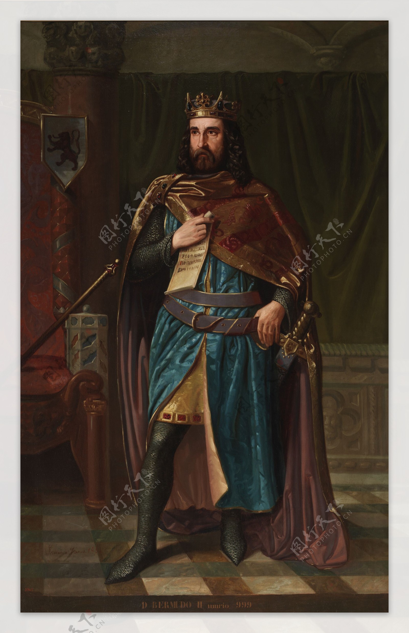 中世纪国王图片