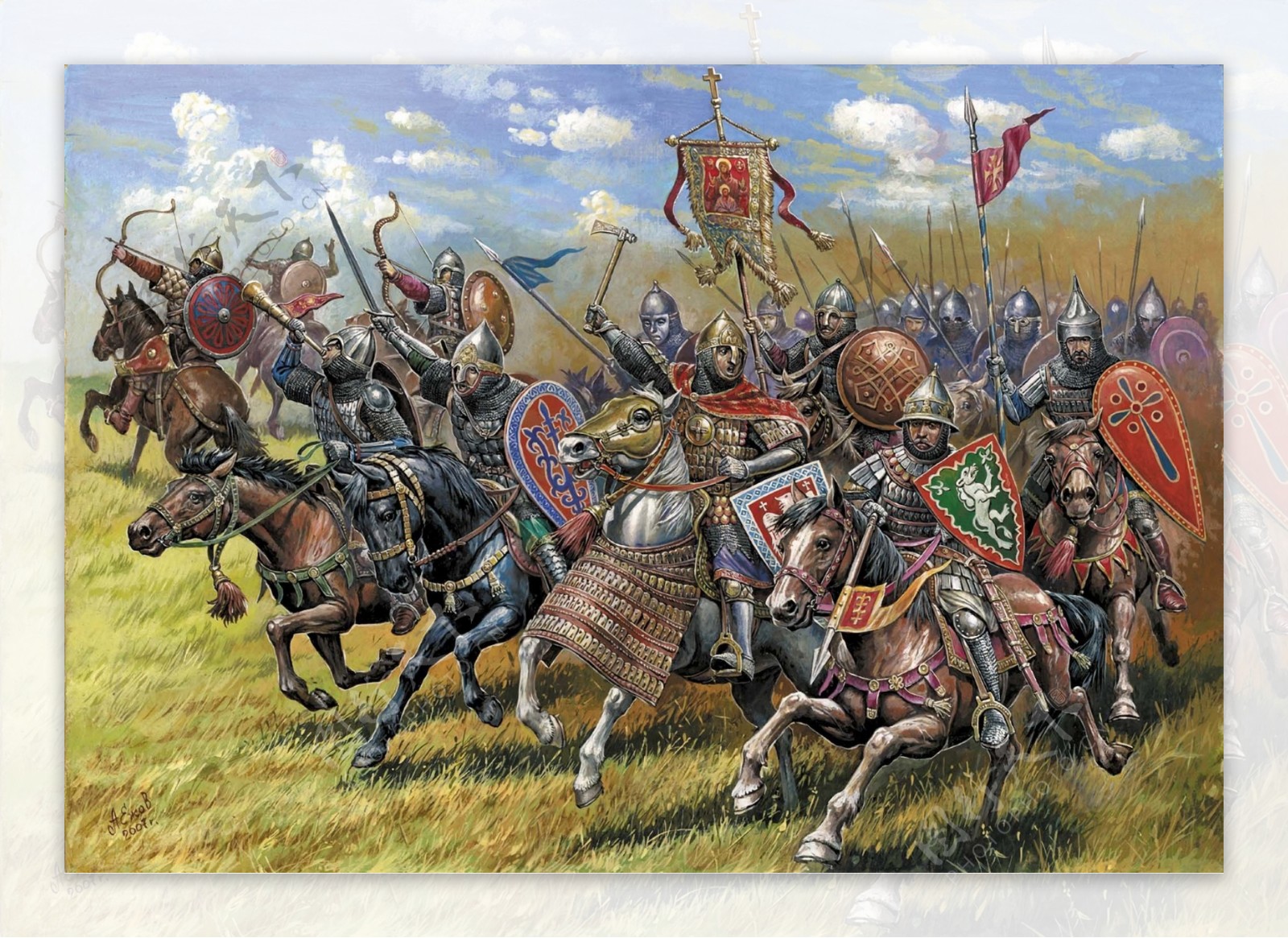 古代战争图片