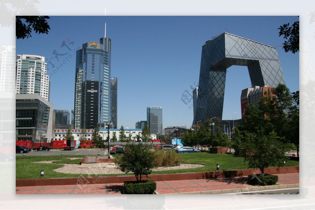 北京中央电视台新大楼图片