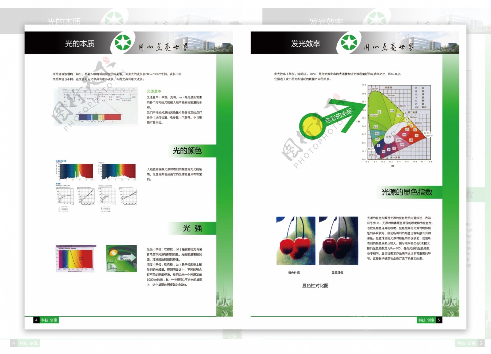 光电科技画册图片