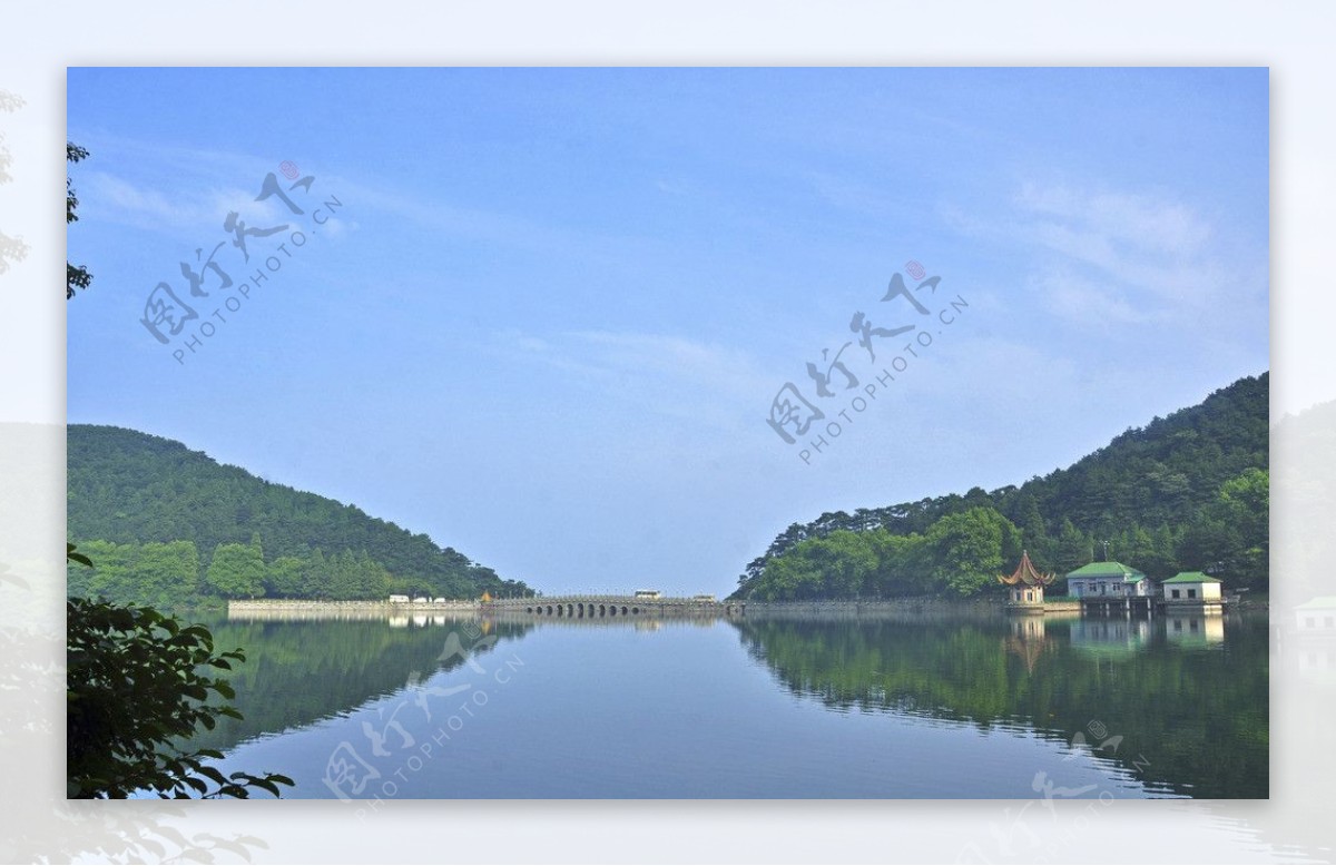 庐山芦林湖图片