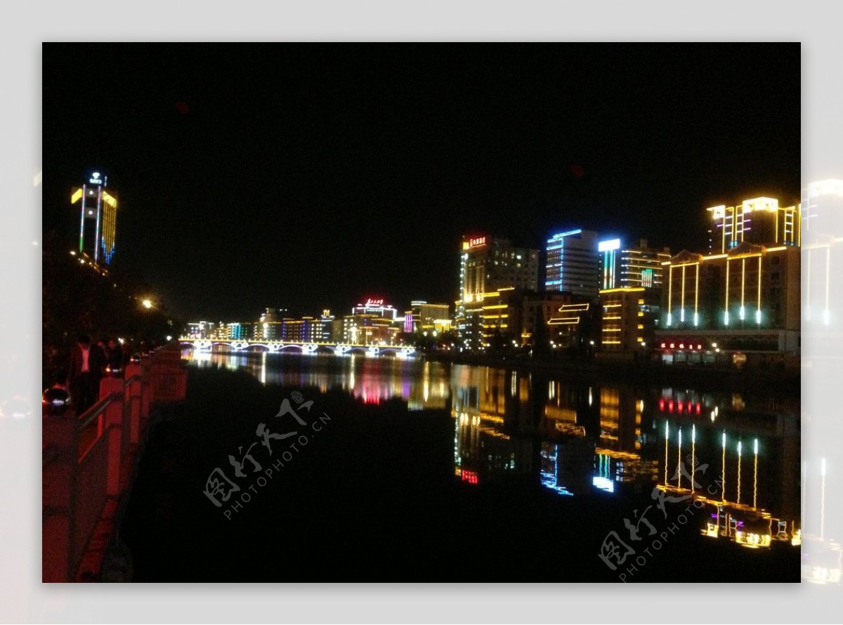 永春县城夜景图片