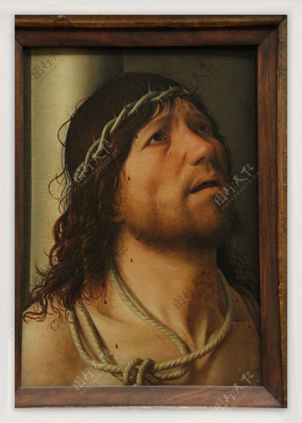 卢浮宫-Titian-Woman with a Mirror-油画作品-第壹印像