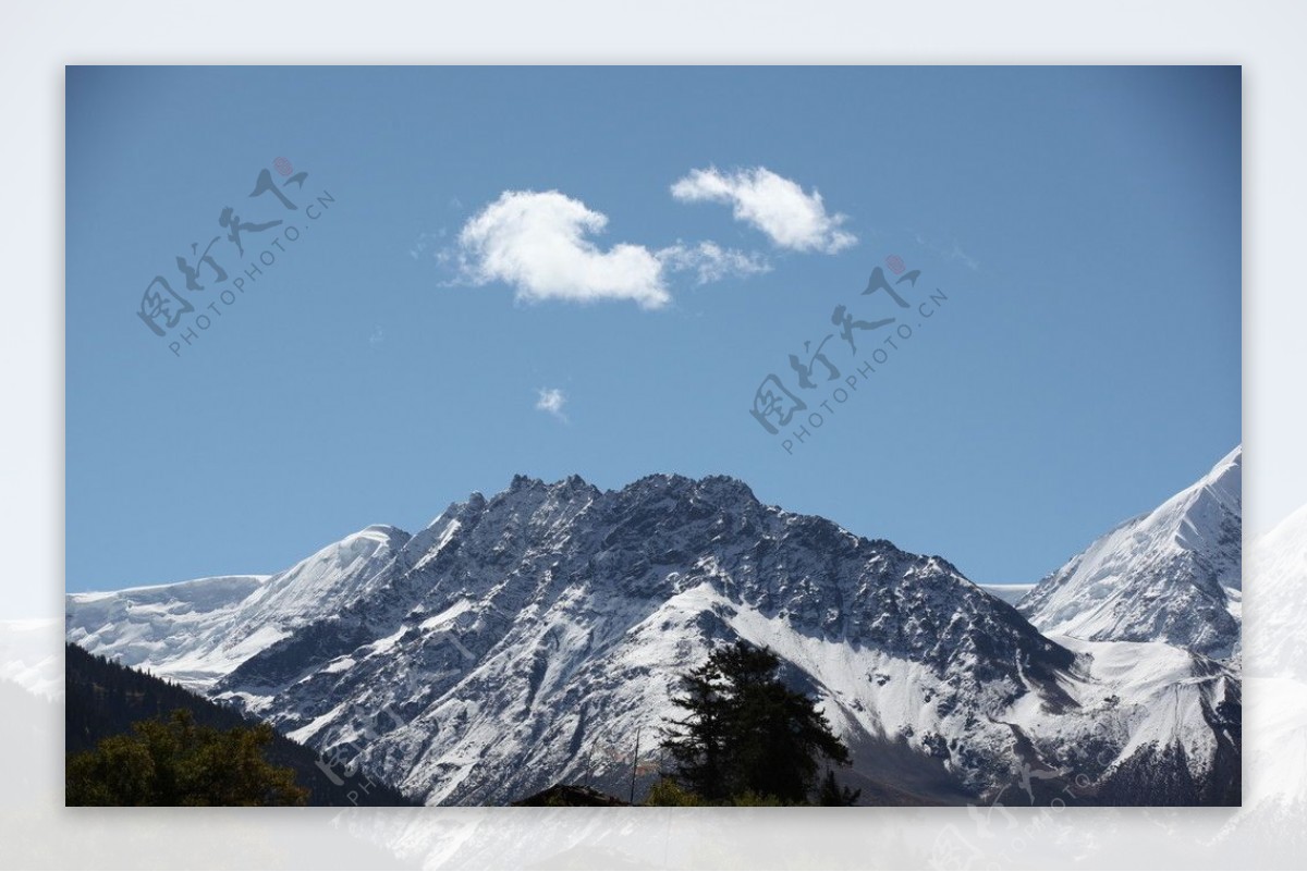 雪山图片