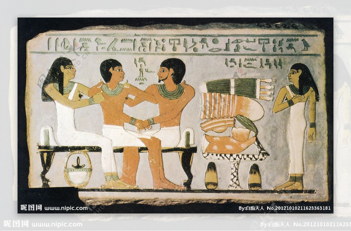 古埃及壁画图片