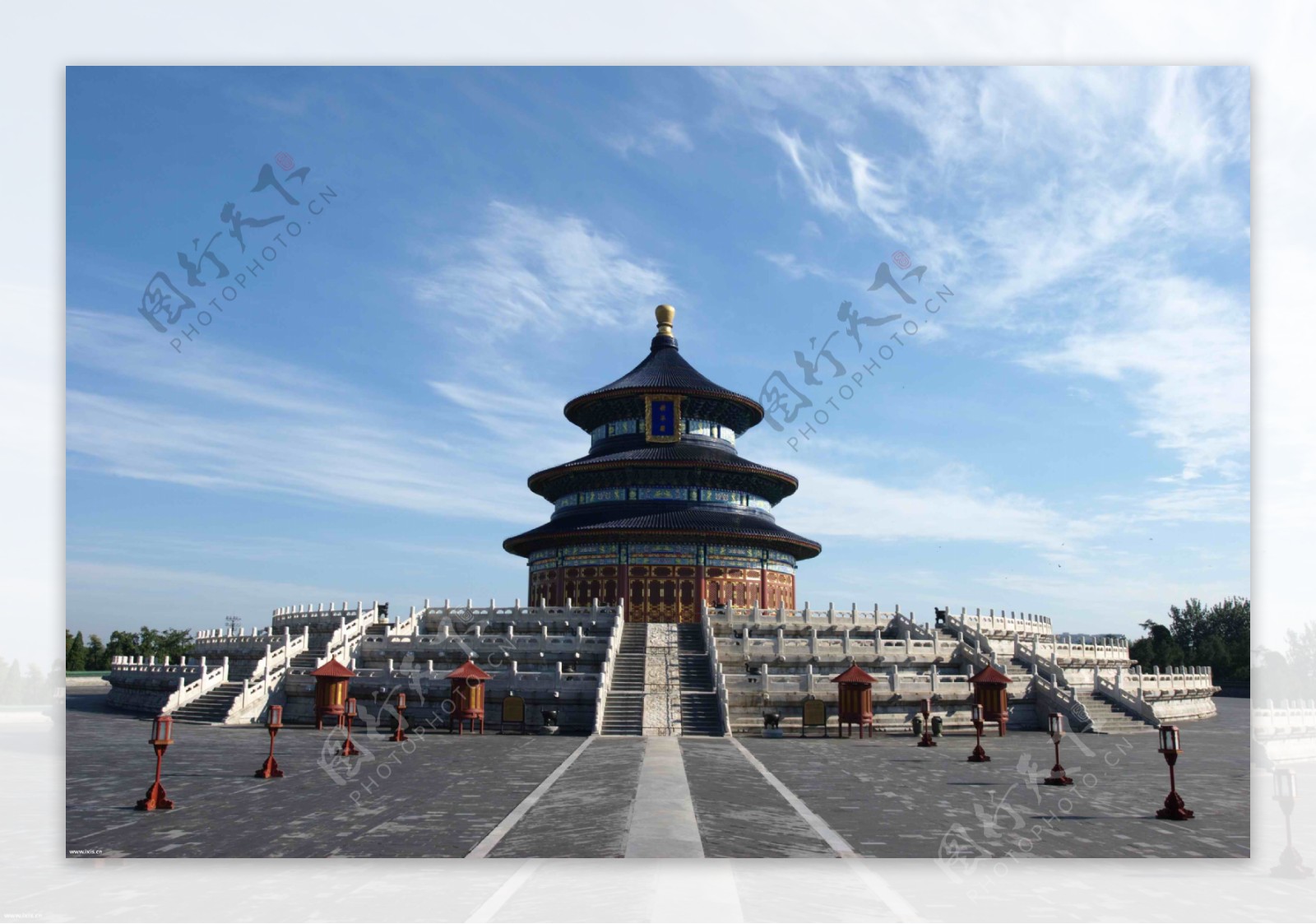 北京天坛景观图片