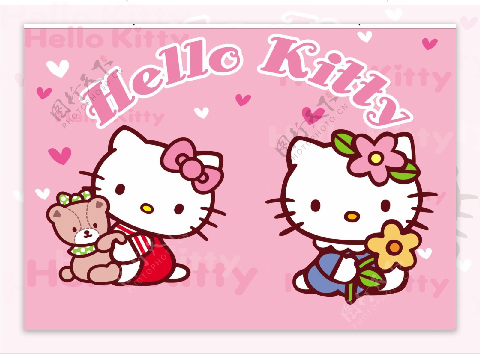 Hello kitty#卡通动漫#凯蒂猫#粉色#手机壁… - 高清图片，堆糖，美图壁纸兴趣社区