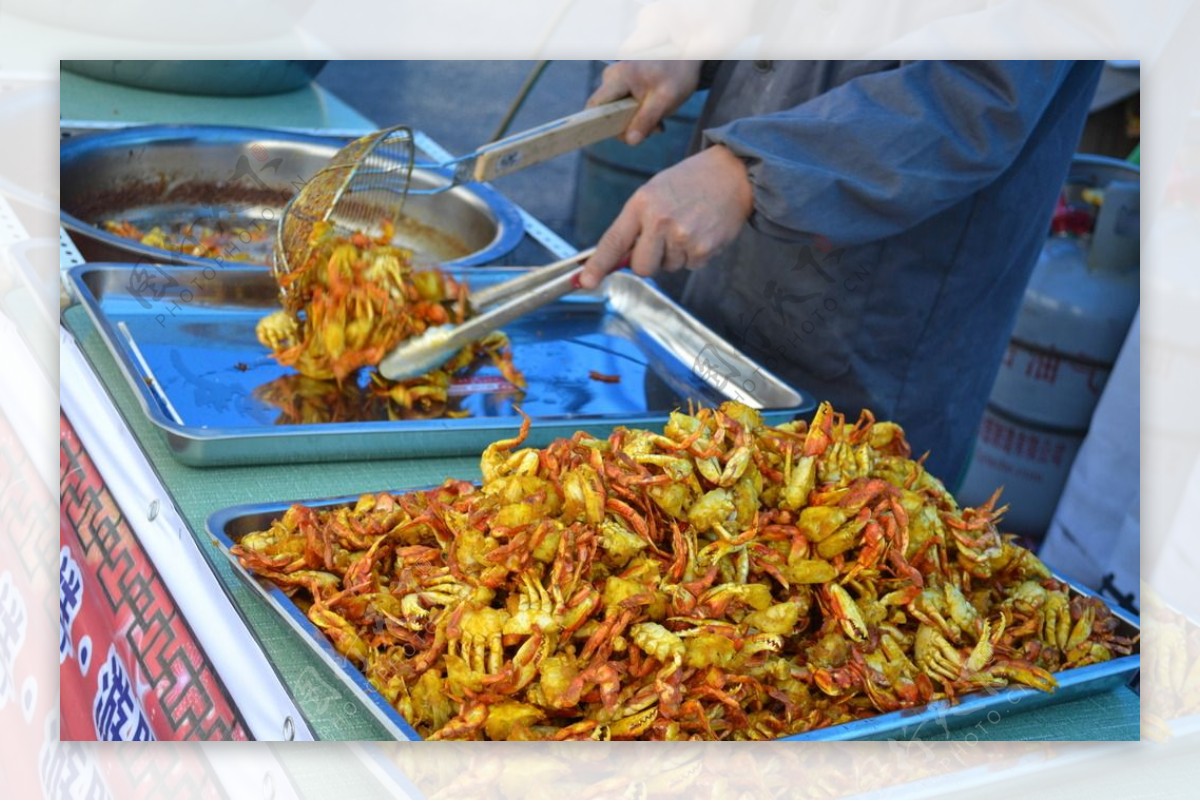 庙会美食图片